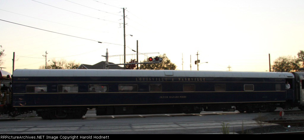 Private passenger car on AAPRCO special train 956